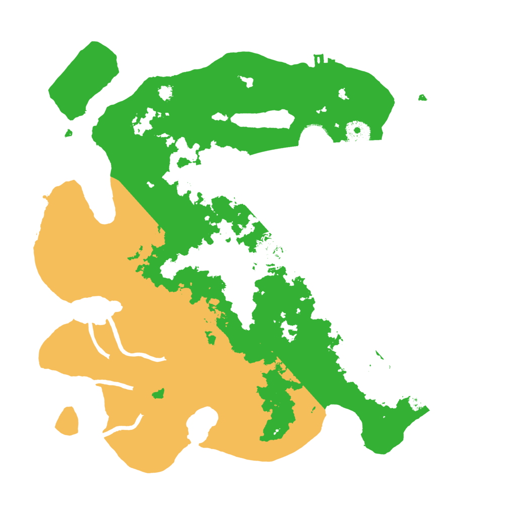 Biome Rust Map: Procedural Map, Size: 3250, Seed: 93309524