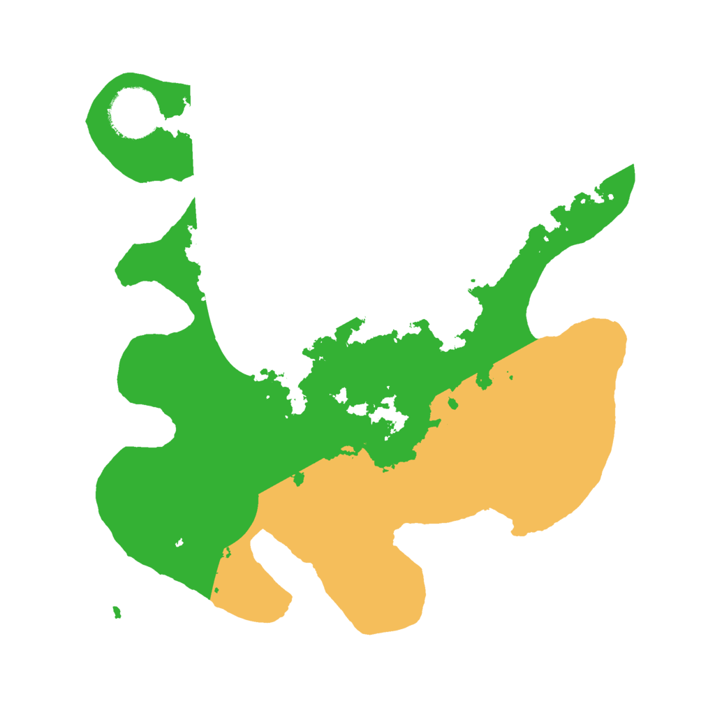 Biome Rust Map: Barren, Size: 2500, Seed: 583078360