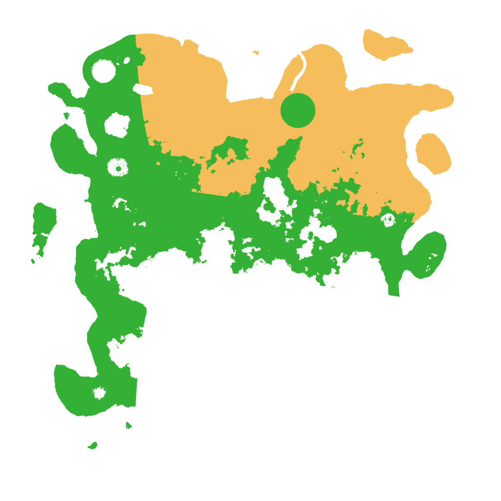 Biome Rust Map: Procedural Map, Size: 3800, Seed: 88614179