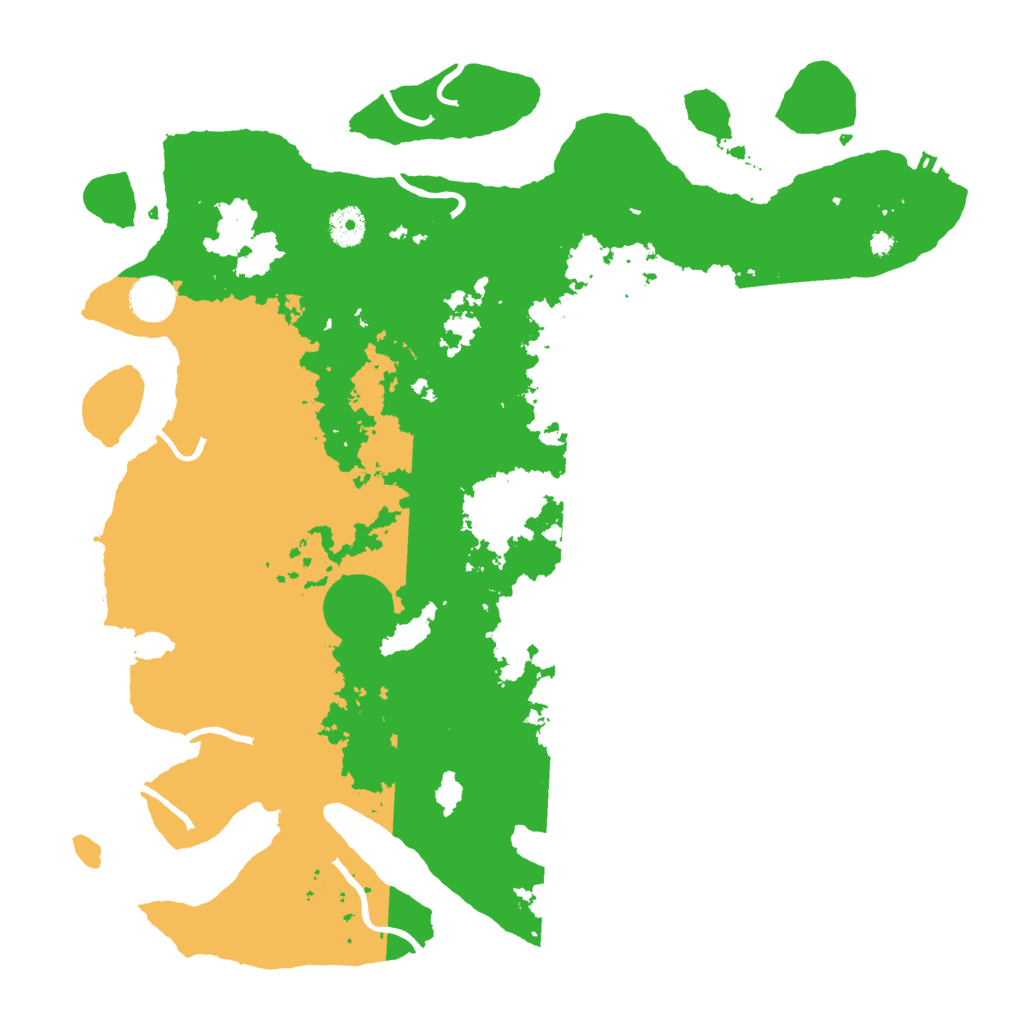 Biome Rust Map: Procedural Map, Size: 4000, Seed: 12917