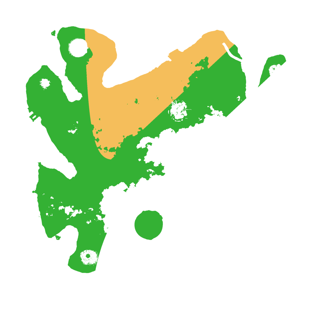 Biome Rust Map: Procedural Map, Size: 3000, Seed: 45338321