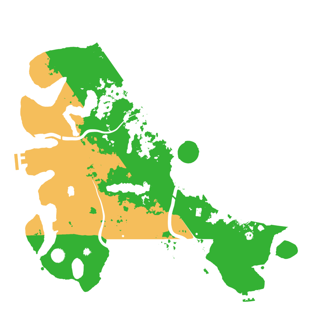 Biome Rust Map: Procedural Map, Size: 4000, Seed: 1871465081