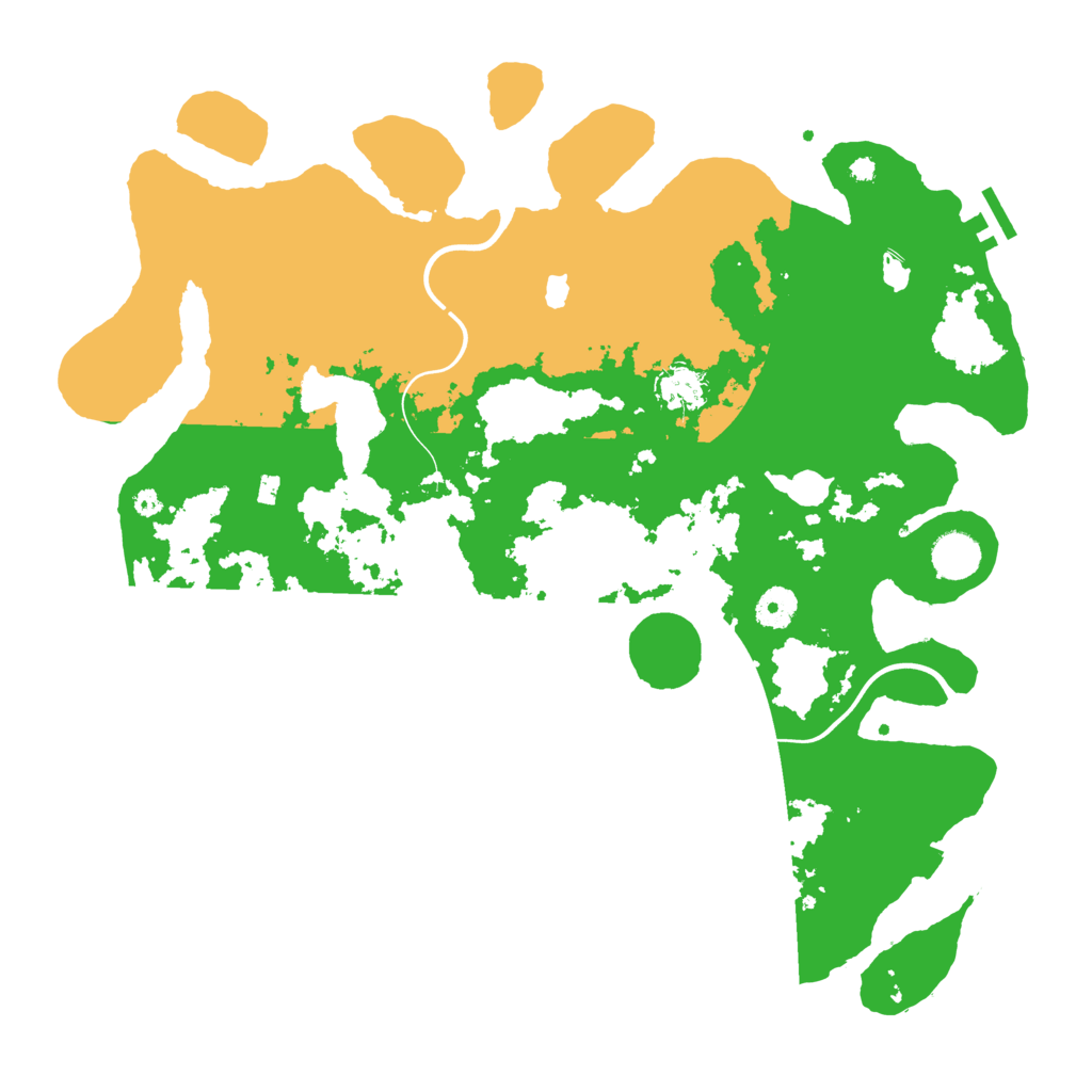 Biome Rust Map: Procedural Map, Size: 4000, Seed: 492951160