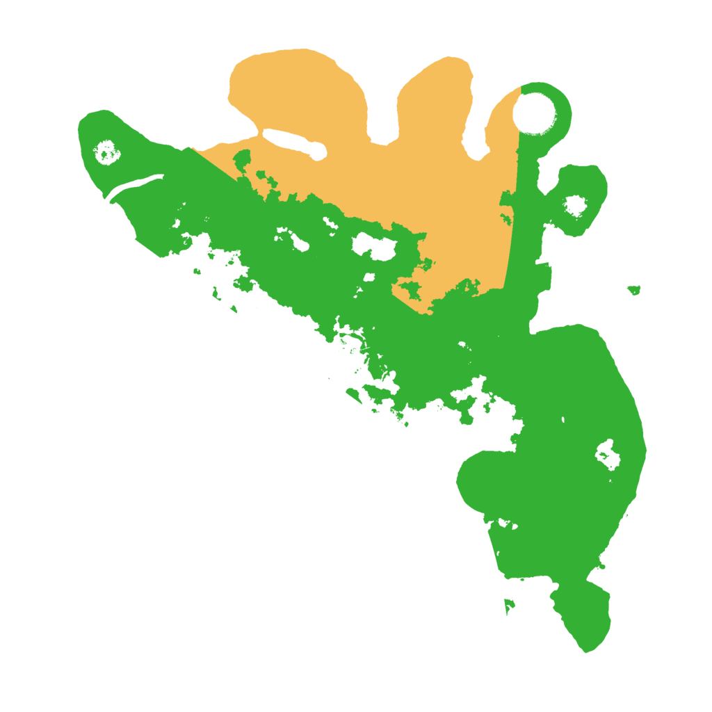 Biome Rust Map: Procedural Map, Size: 3000, Seed: 51738475