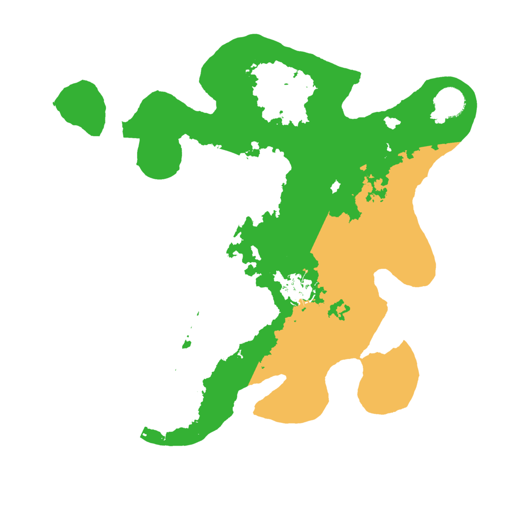 Biome Rust Map: Barren, Size: 3000, Seed: 123909123