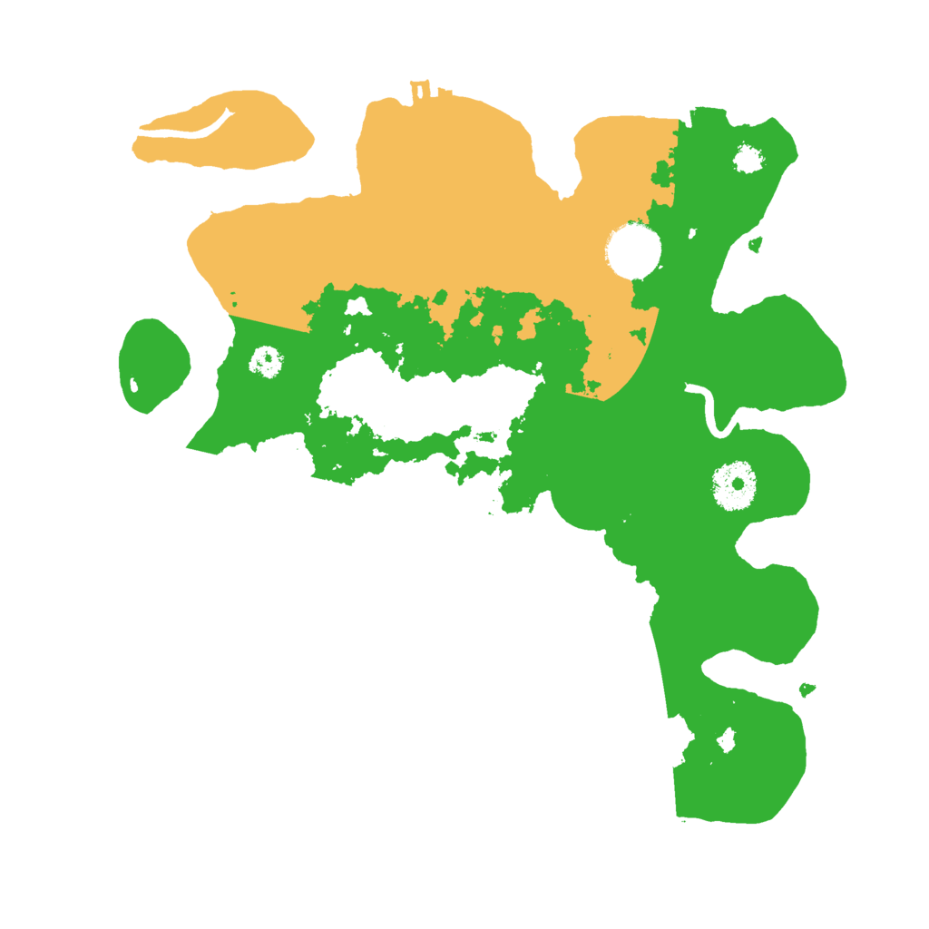 Biome Rust Map: Procedural Map, Size: 3000, Seed: 15567