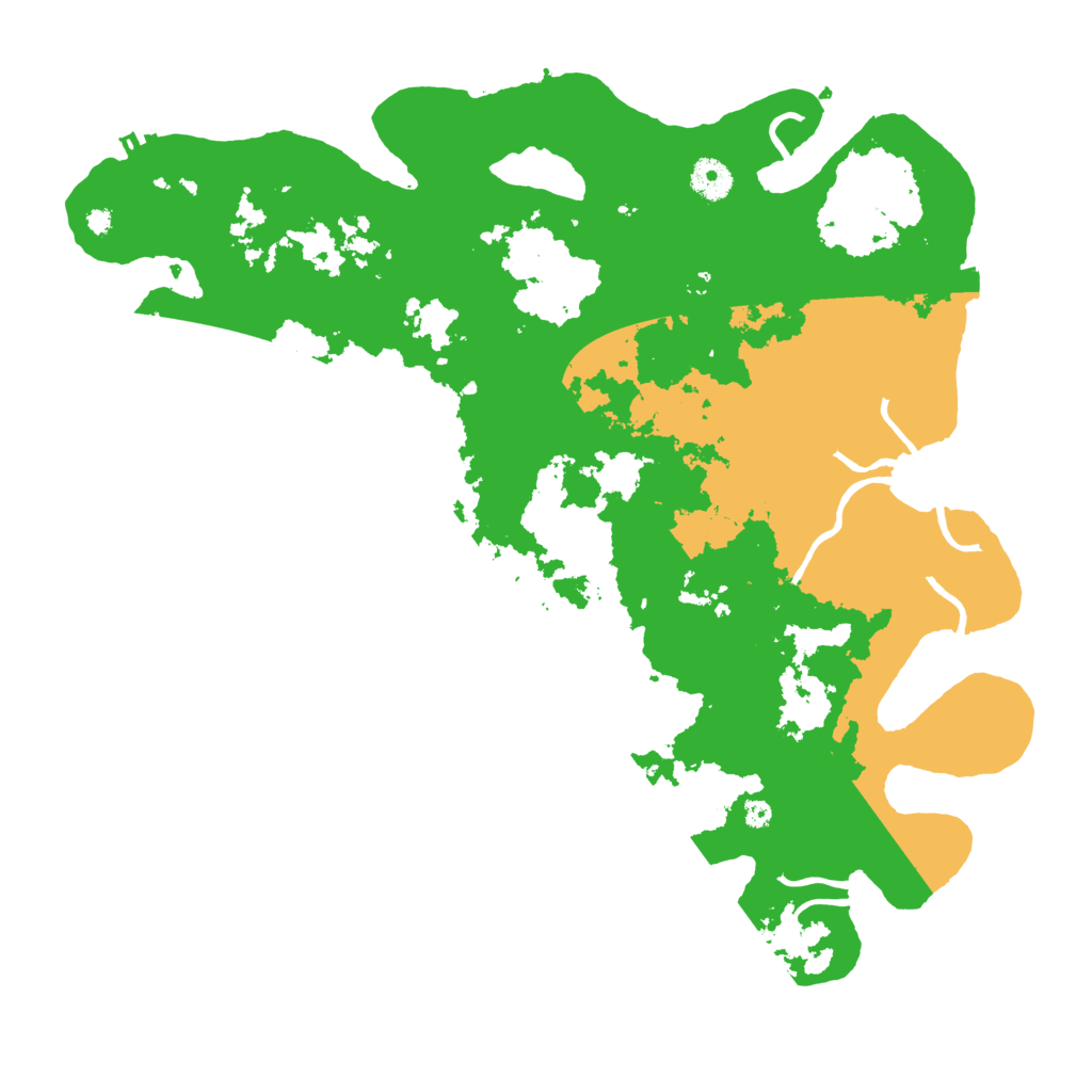 Biome Rust Map: Procedural Map, Size: 4000, Seed: 15661840