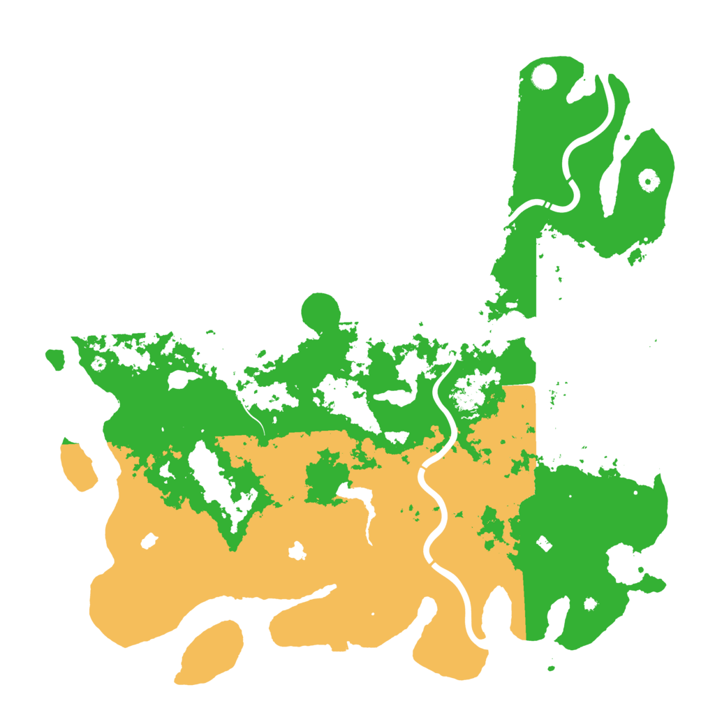 Biome Rust Map: Procedural Map, Size: 5000, Seed: 759466543
