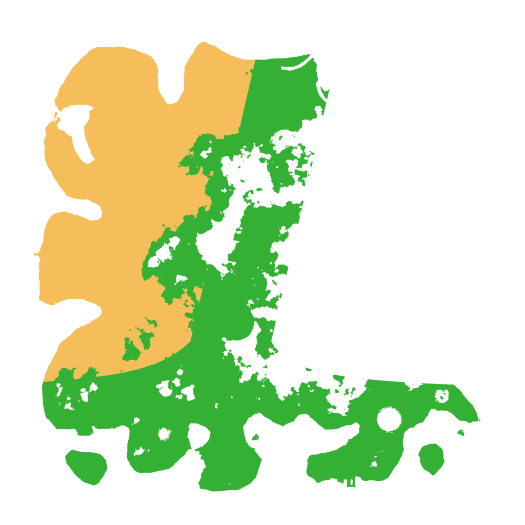 Biome Rust Map: Procedural Map, Size: 3850, Seed: 596198272