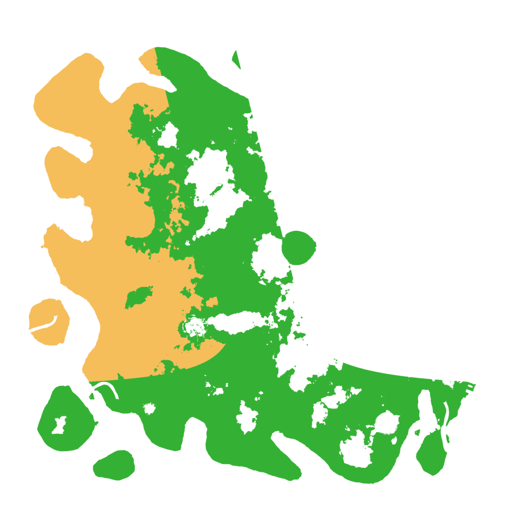 Biome Rust Map: Procedural Map, Size: 4250, Seed: 23523561