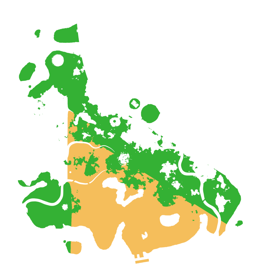 Biome Rust Map: Procedural Map, Size: 4000, Seed: 1457176383