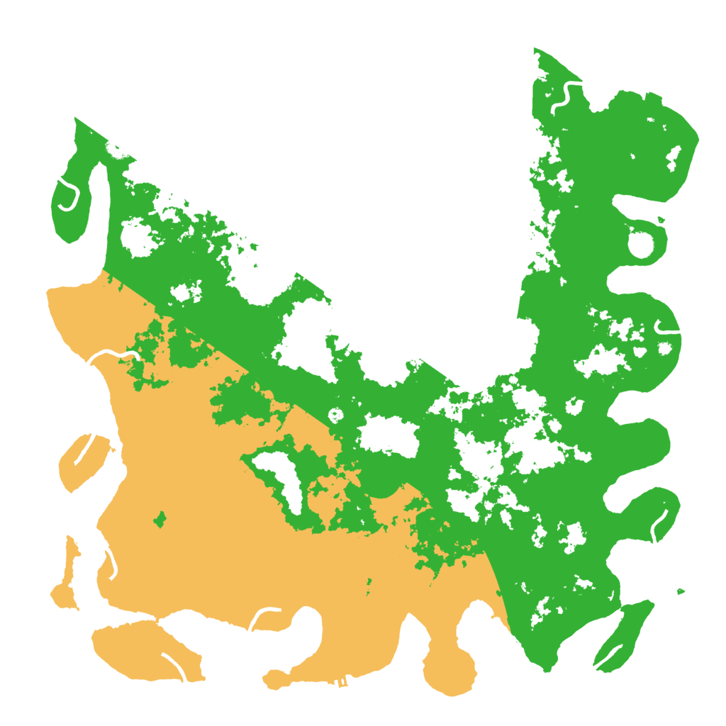 Biome Rust Map: Procedural Map, Size: 5000, Seed: 226804410