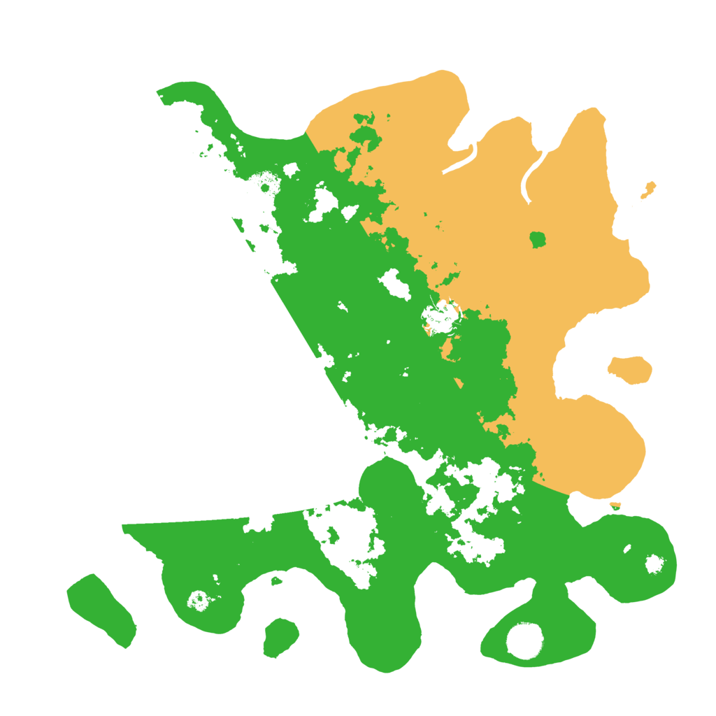 Biome Rust Map: Procedural Map, Size: 3500, Seed: 1122923143