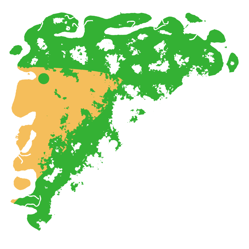 Biome Rust Map: Procedural Map, Size: 6000, Seed: 106563038