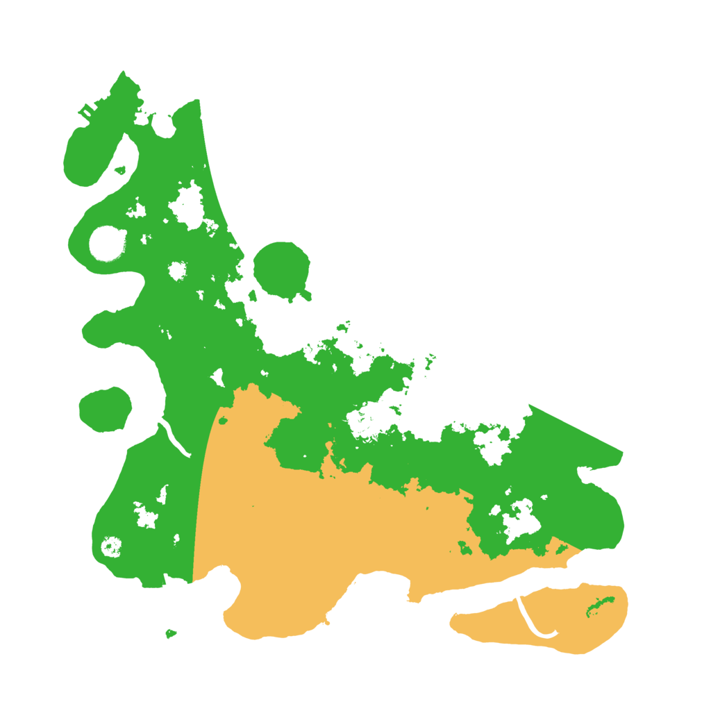 Biome Rust Map: Procedural Map, Size: 3500, Seed: 256509824