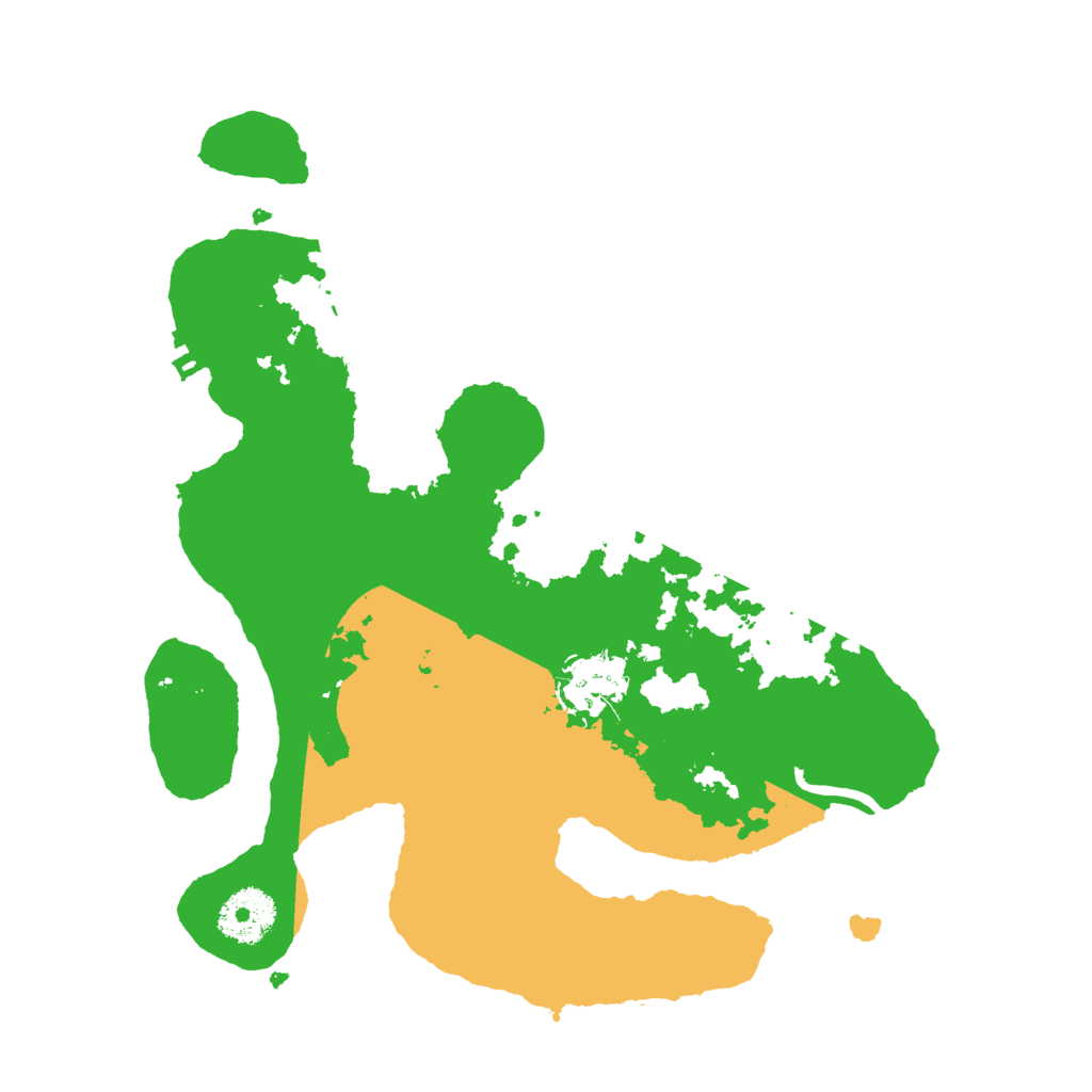 Biome Rust Map: Procedural Map, Size: 3000, Seed: 455780040