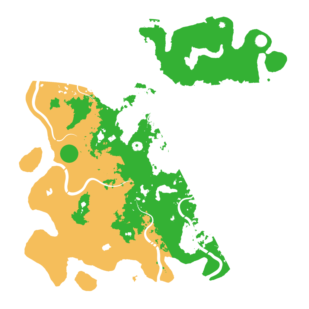 Biome Rust Map: Procedural Map, Size: 4500, Seed: 6925041