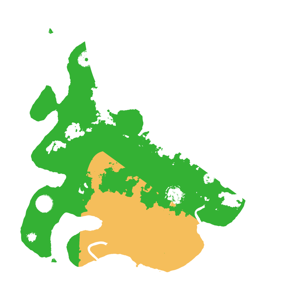 Biome Rust Map: Procedural Map, Size: 3000, Seed: 56513