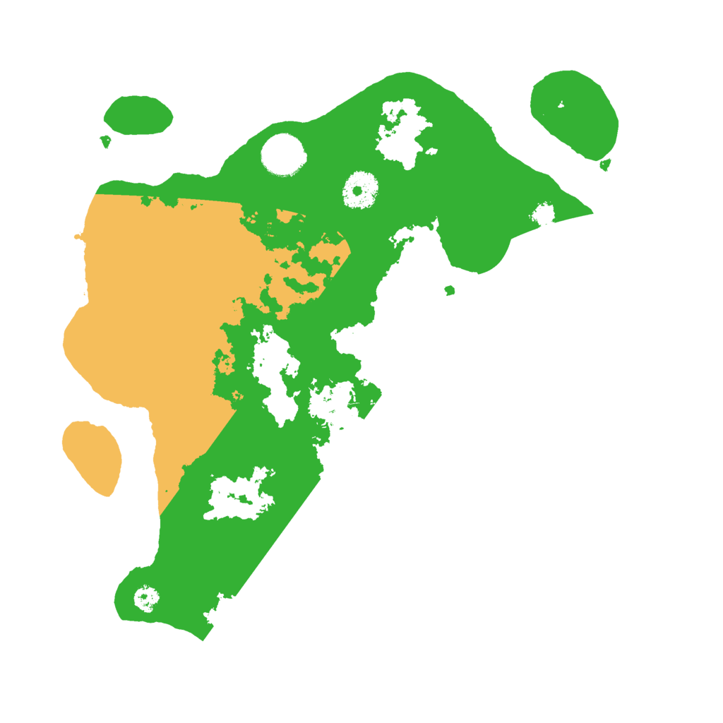 Biome Rust Map: Procedural Map, Size: 3000, Seed: 1322090158