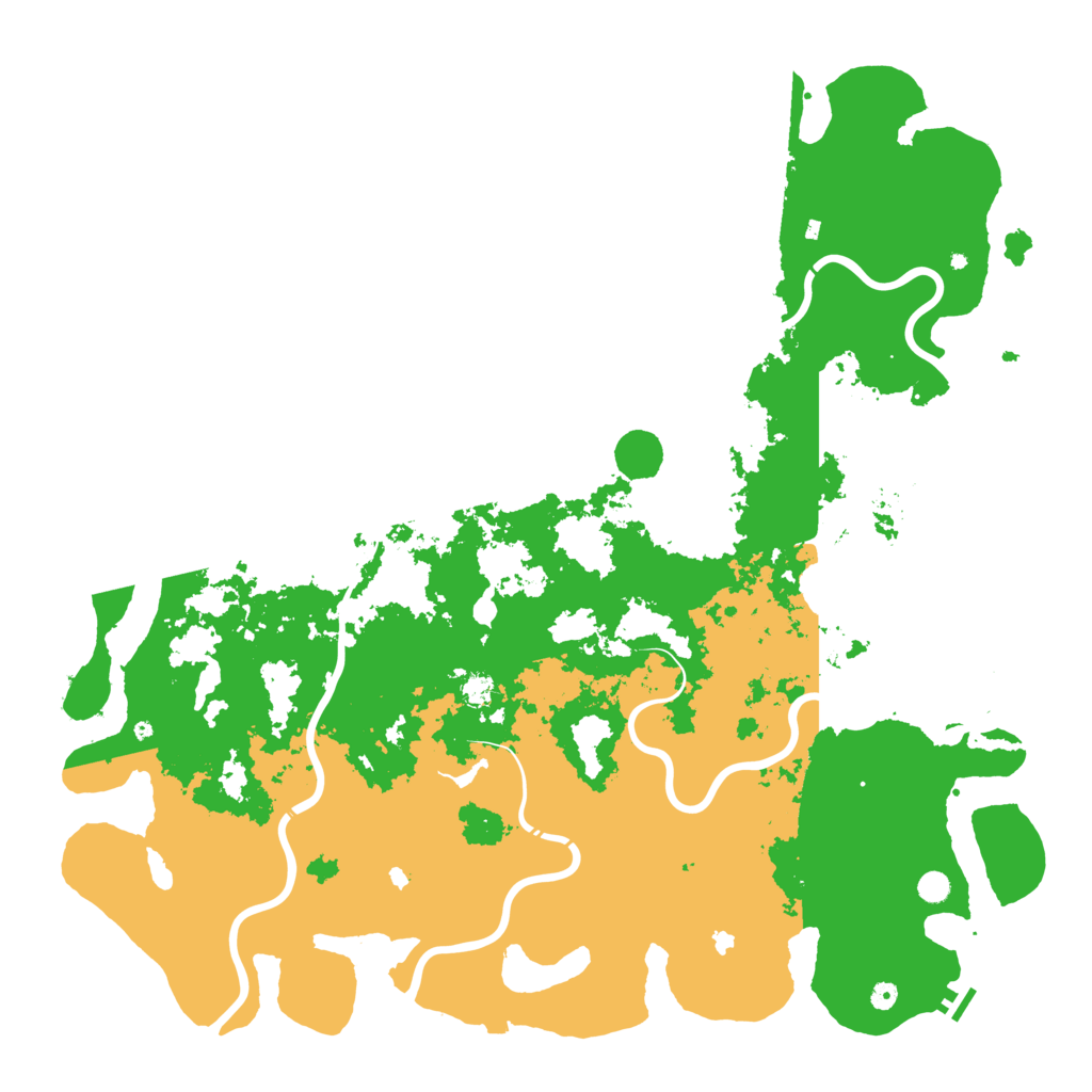Biome Rust Map: Procedural Map, Size: 6000, Seed: 636363