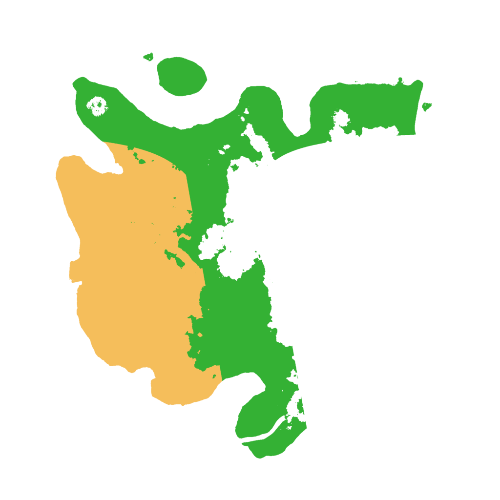 Biome Rust Map: Procedural Map, Size: 2700, Seed: 119335159