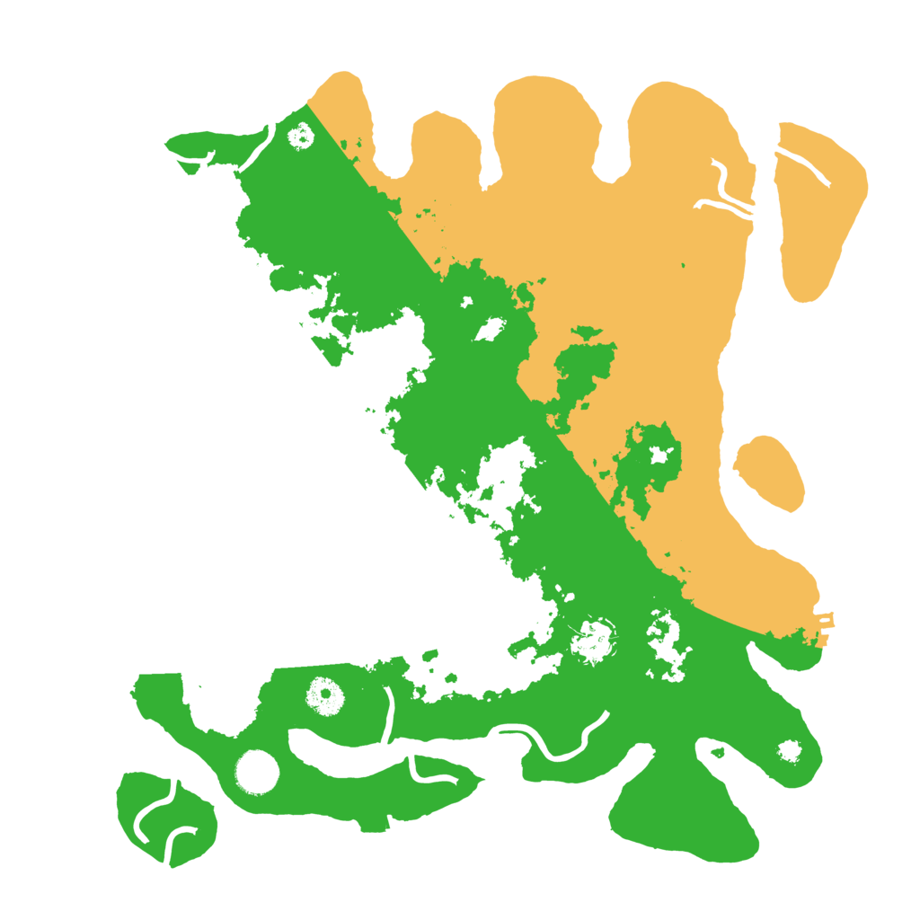 Biome Rust Map: Procedural Map, Size: 3700, Seed: 1602936404