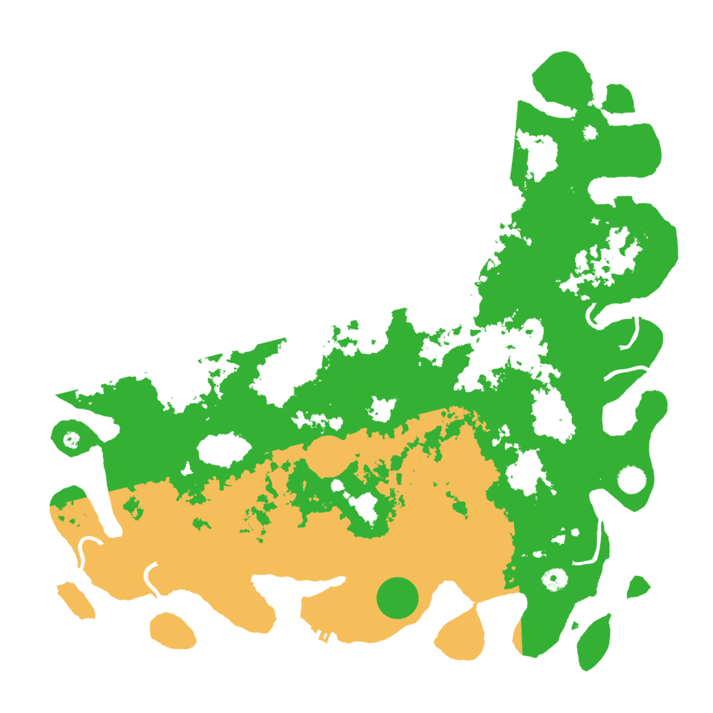 Biome Rust Map: Procedural Map, Size: 4500, Seed: 1042499744