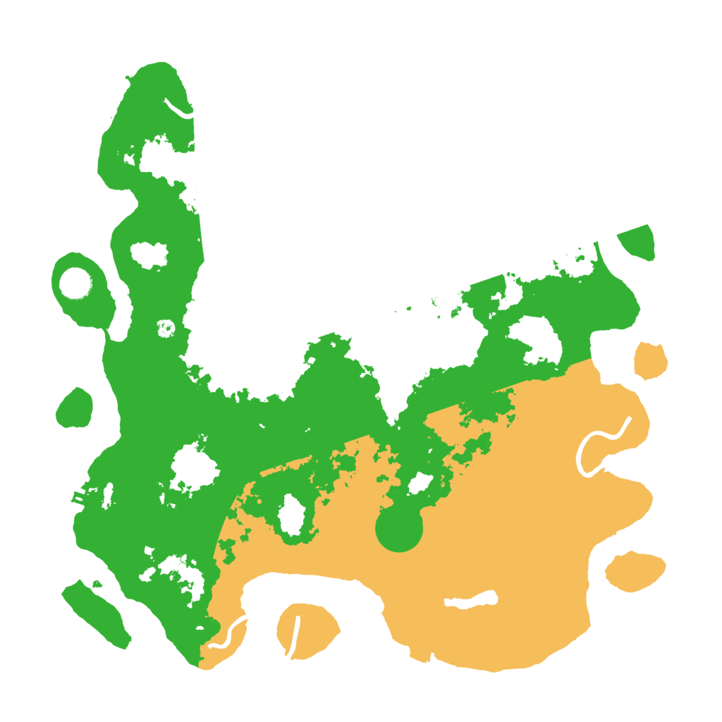 Biome Rust Map: Procedural Map, Size: 4000, Seed: 129070081