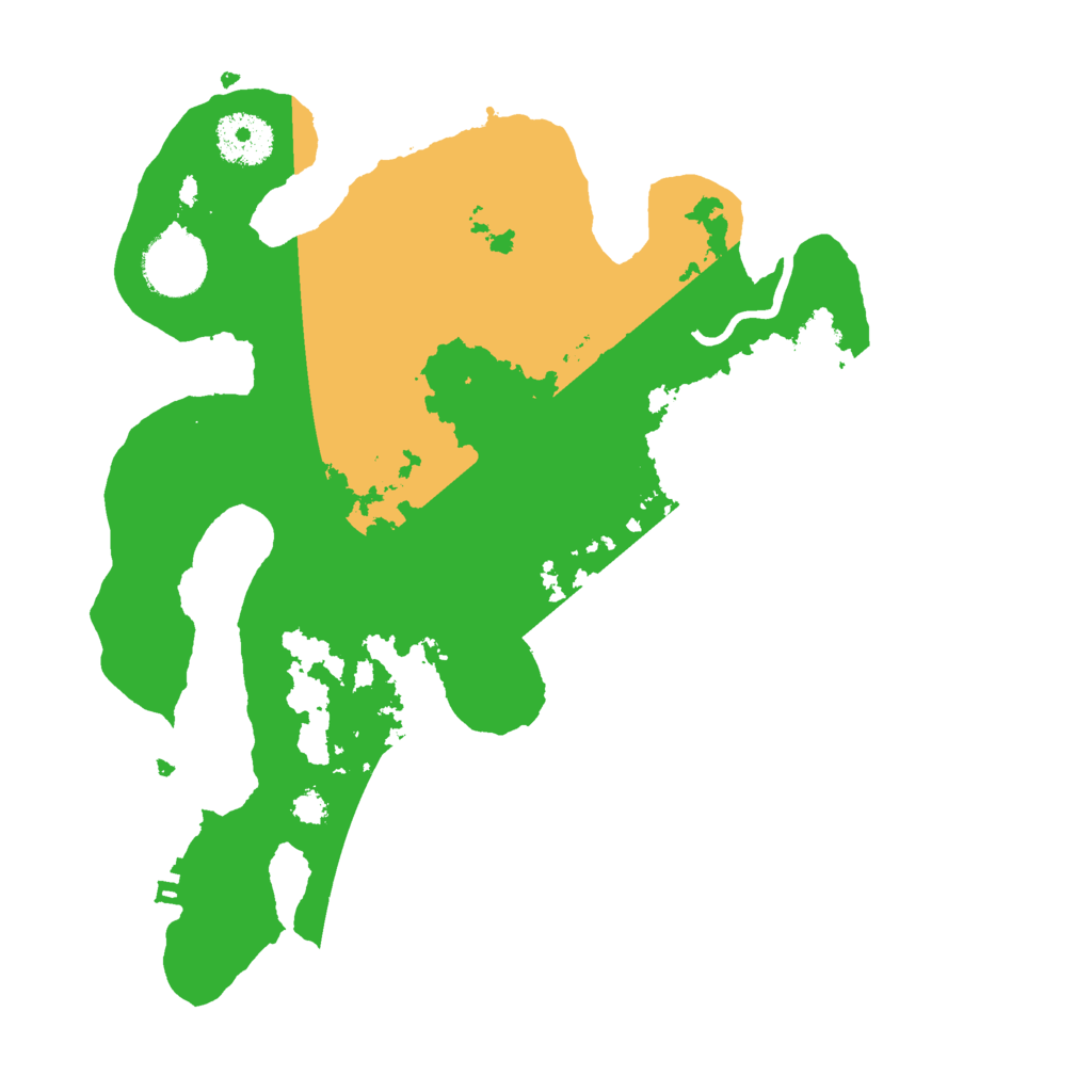 Biome Rust Map: Procedural Map, Size: 3000, Seed: 97135