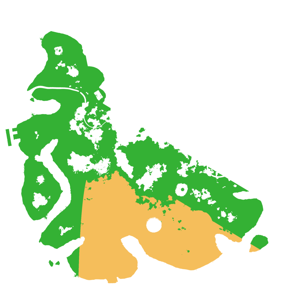 Biome Rust Map: Procedural Map, Size: 3500, Seed: 212590421