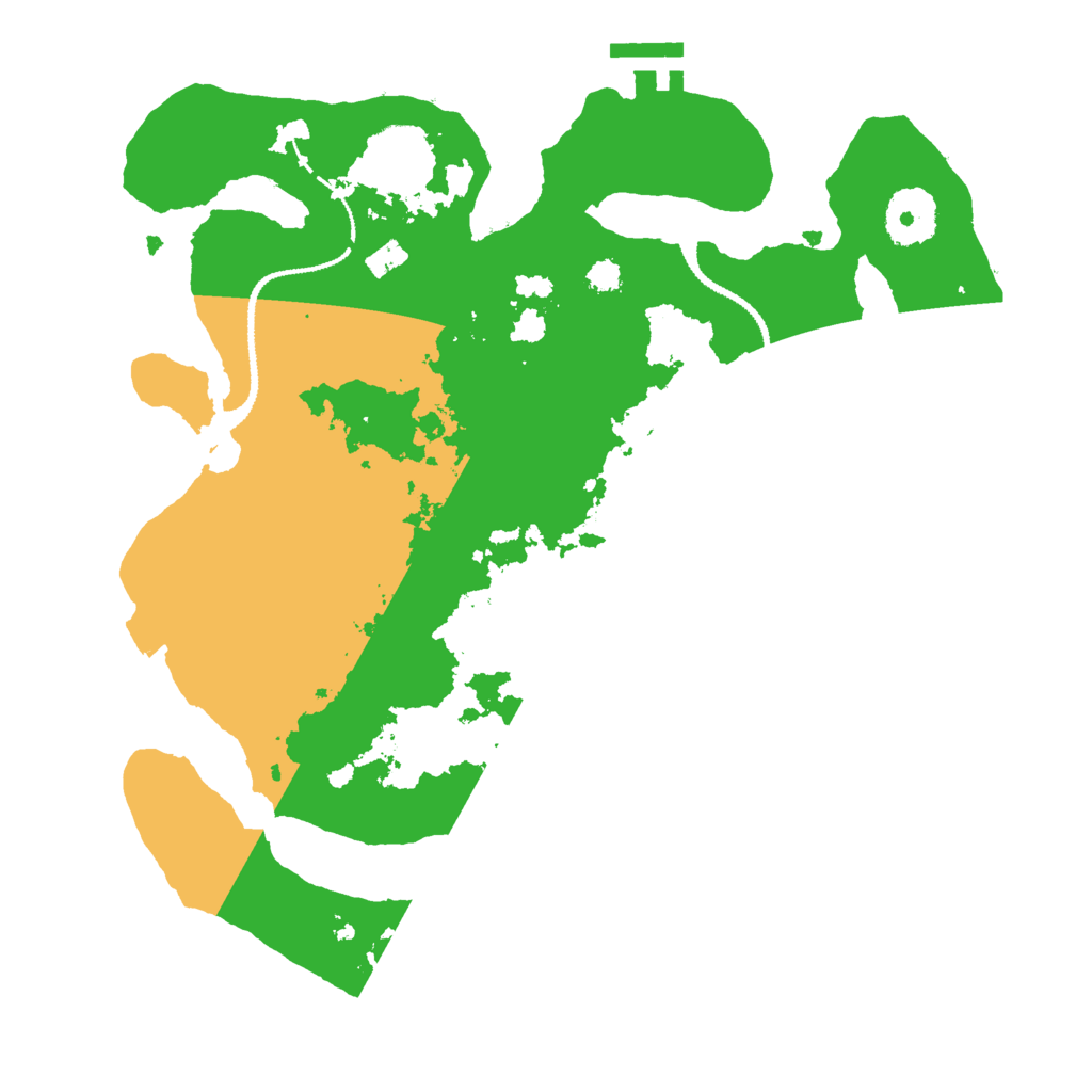 Biome Rust Map: Procedural Map, Size: 3000, Seed: 925012