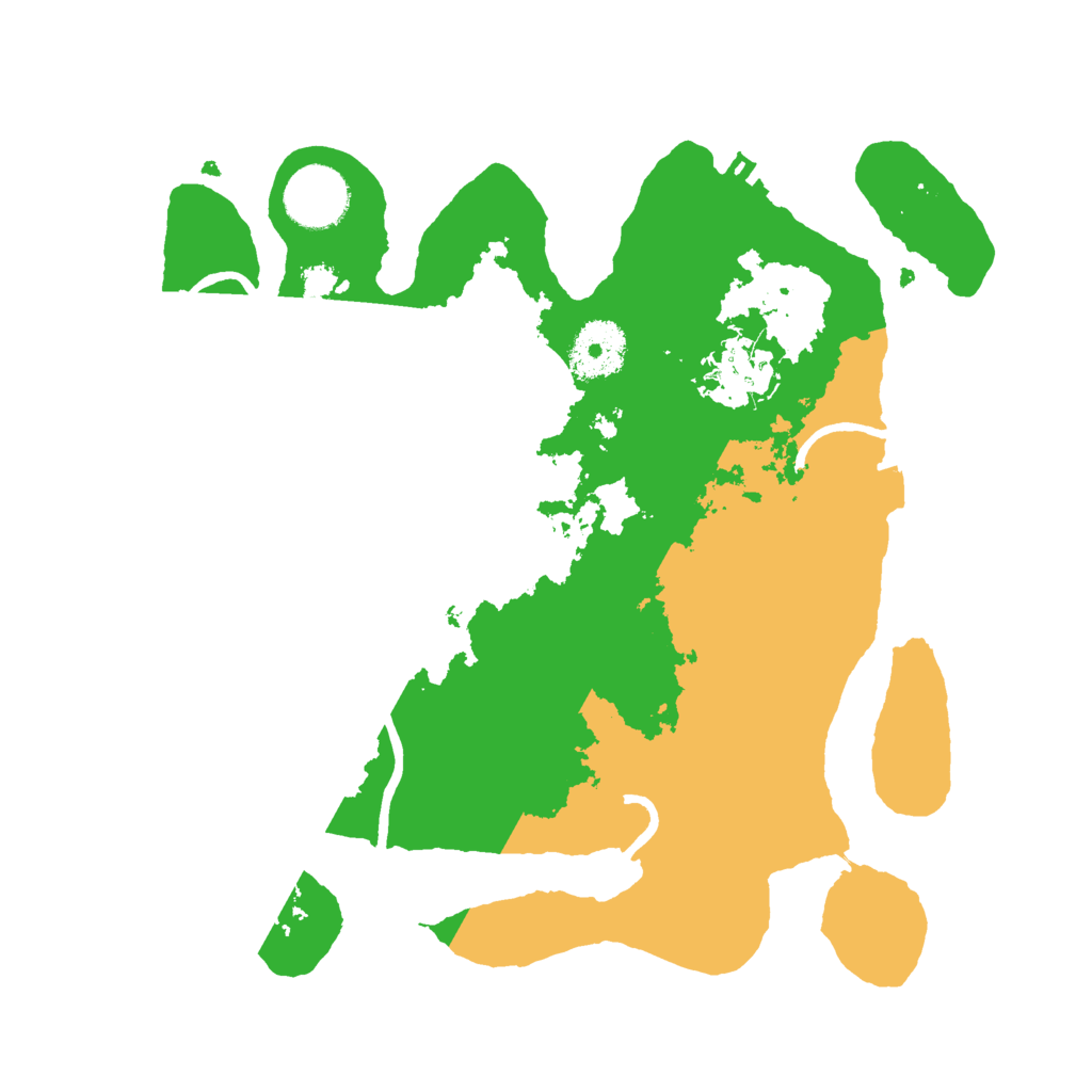 Biome Rust Map: Procedural Map, Size: 3000, Seed: 13339