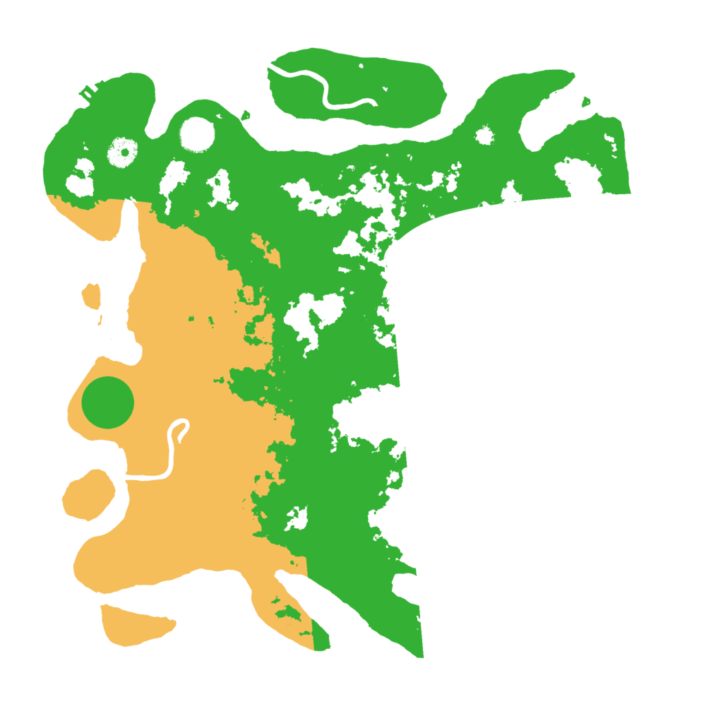 Biome Rust Map: Procedural Map, Size: 3650, Seed: 42551148