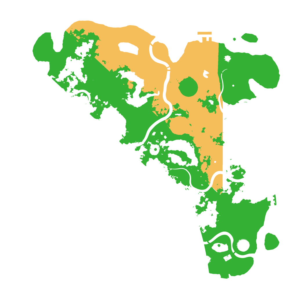 Biome Rust Map: Procedural Map, Size: 4250, Seed: 899401094