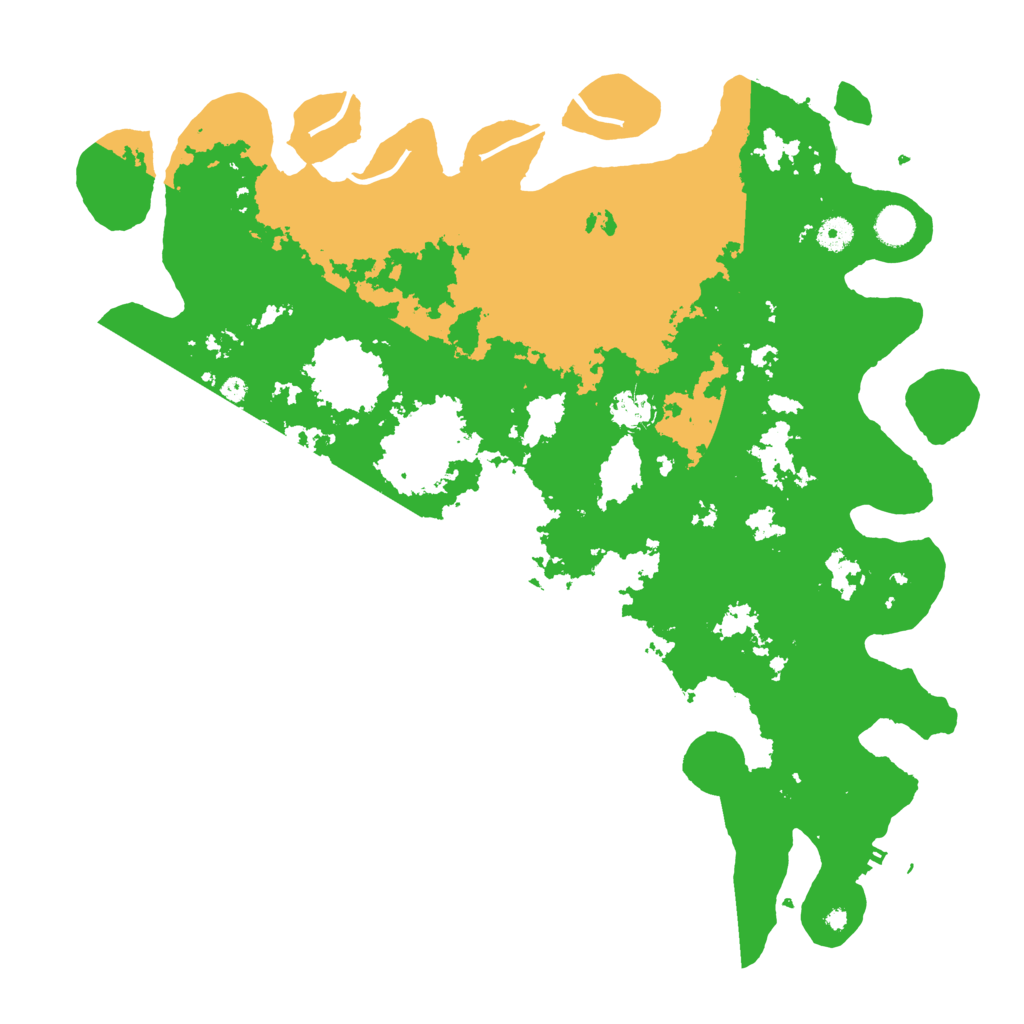 Biome Rust Map: Procedural Map, Size: 4500, Seed: 890130508