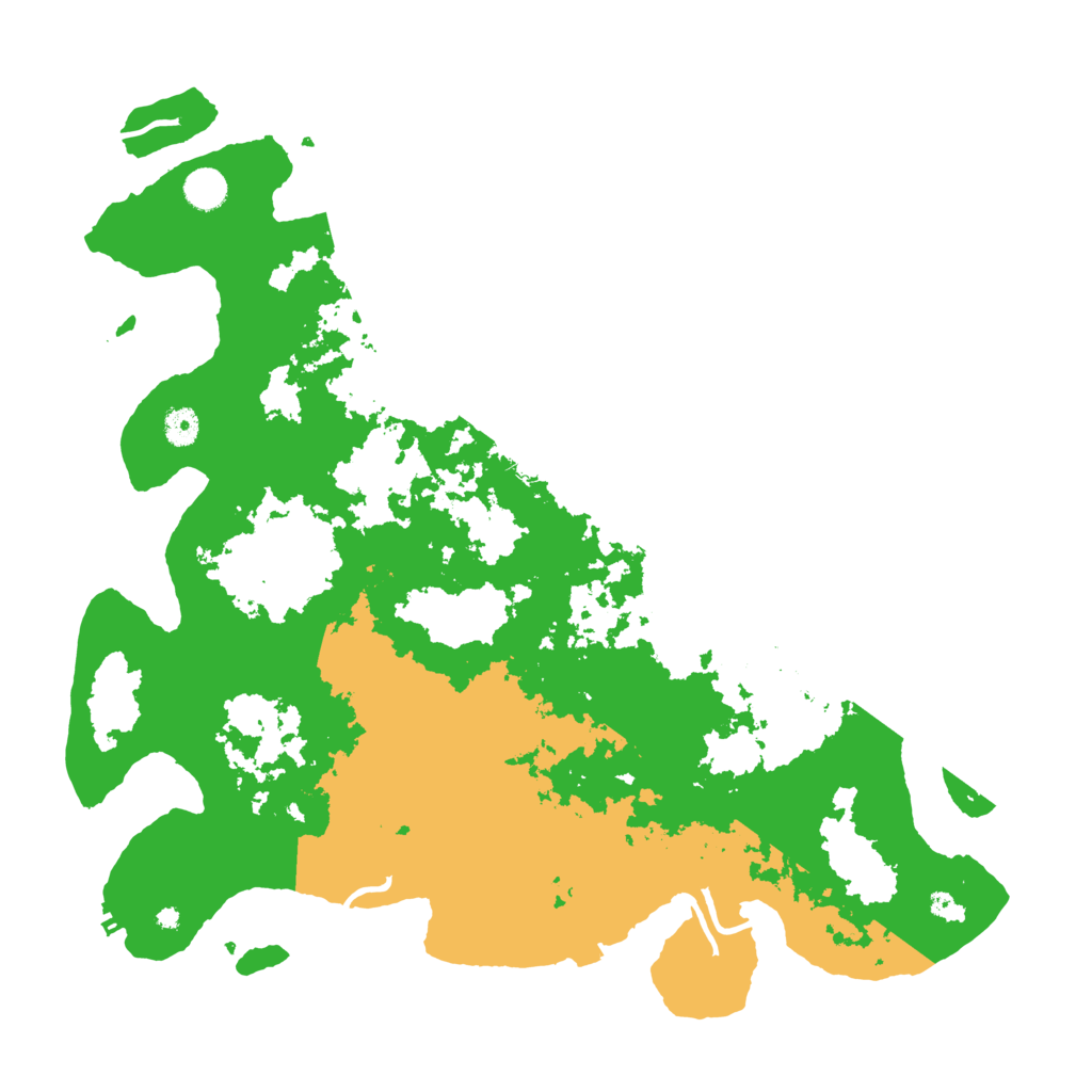 Biome Rust Map: Procedural Map, Size: 4500, Seed: 1171163197