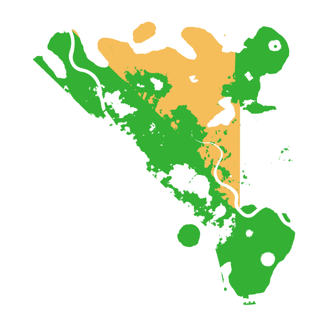 Biome Rust Map: Procedural Map, Size: 4000, Seed: 38393935