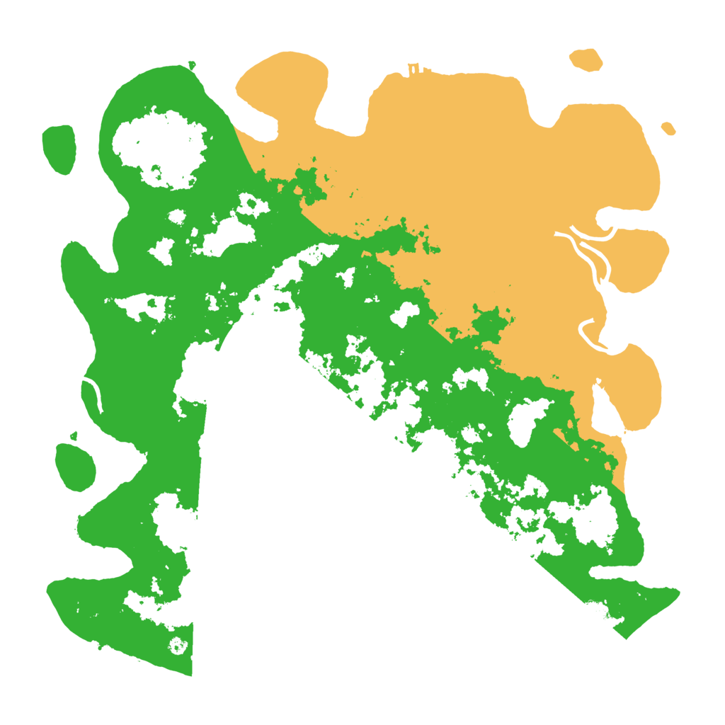 Biome Rust Map: Procedural Map, Size: 4200, Seed: 2109429354