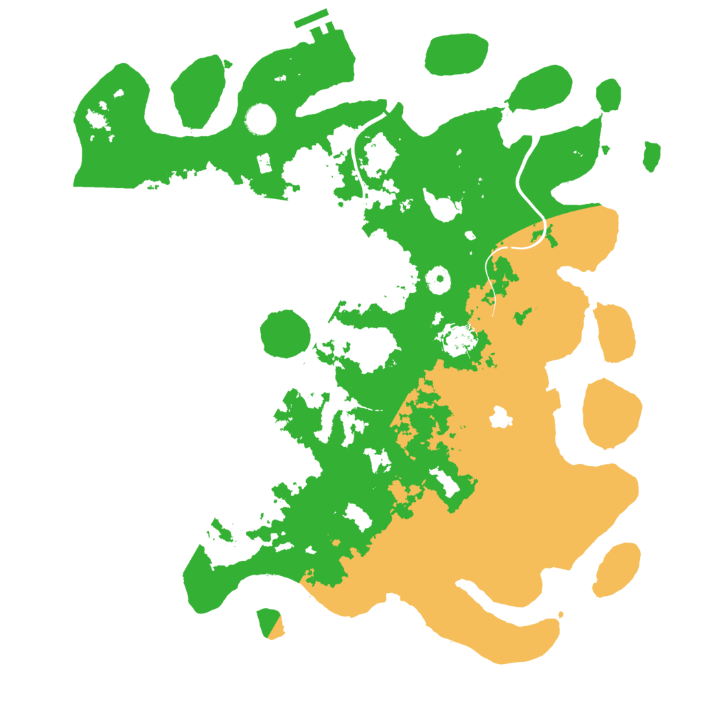 Biome Rust Map: Procedural Map, Size: 4000, Seed: 156349928