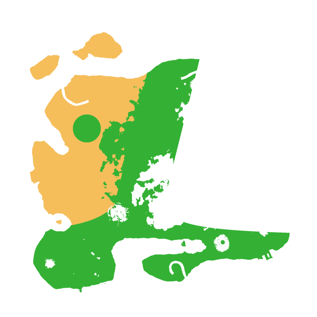 Biome Rust Map: Procedural Map, Size: 3000, Seed: 15893