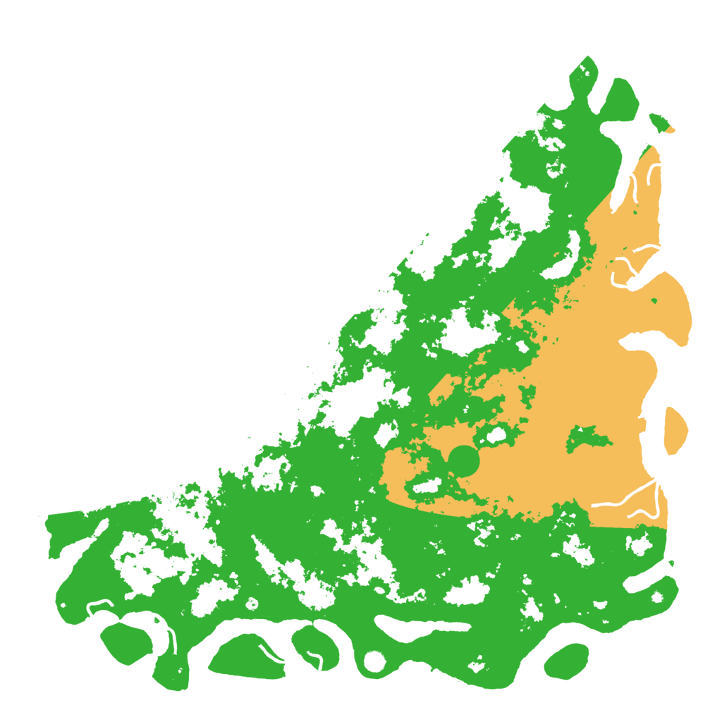 Biome Rust Map: Procedural Map, Size: 6000, Seed: 2030796297