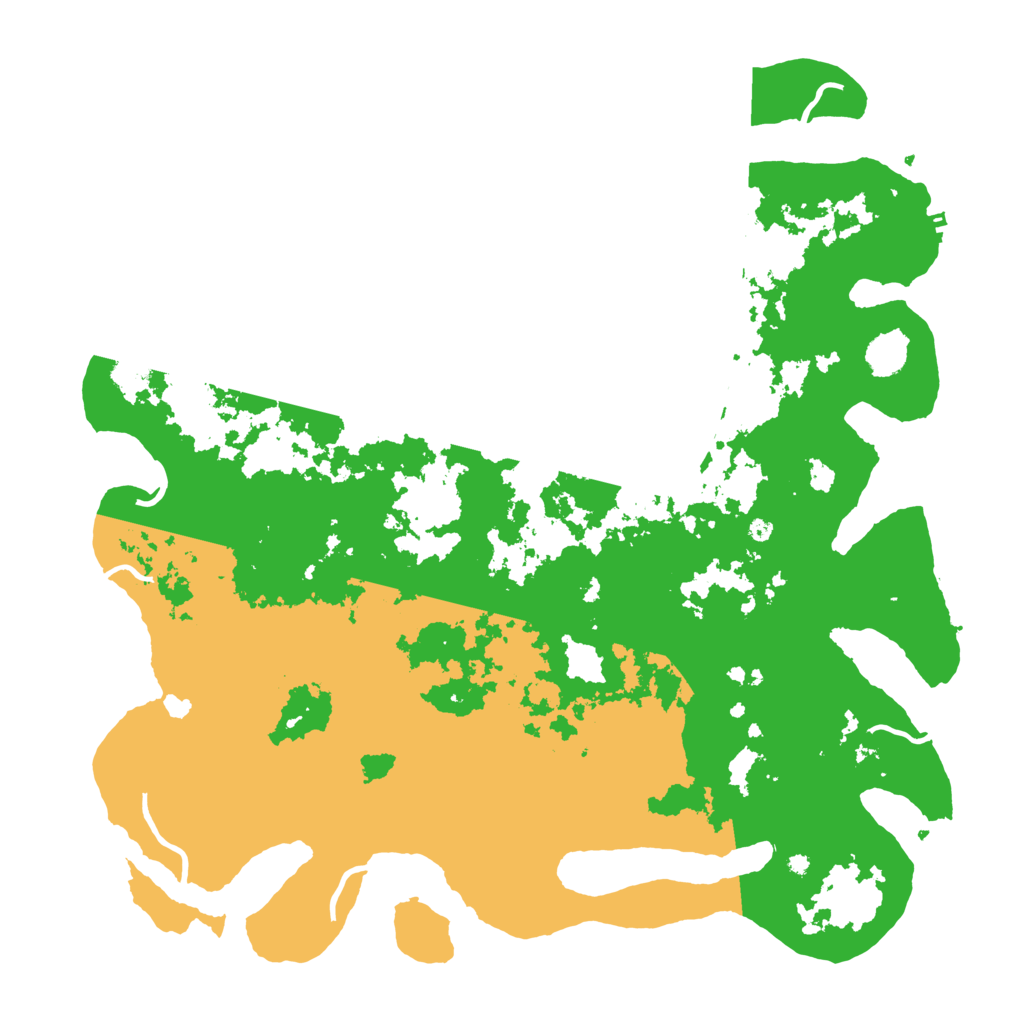 Biome Rust Map: Procedural Map, Size: 4600, Seed: 11398654