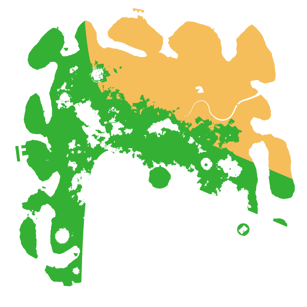 Biome Rust Map: Procedural Map, Size: 4000, Seed: 1090403914