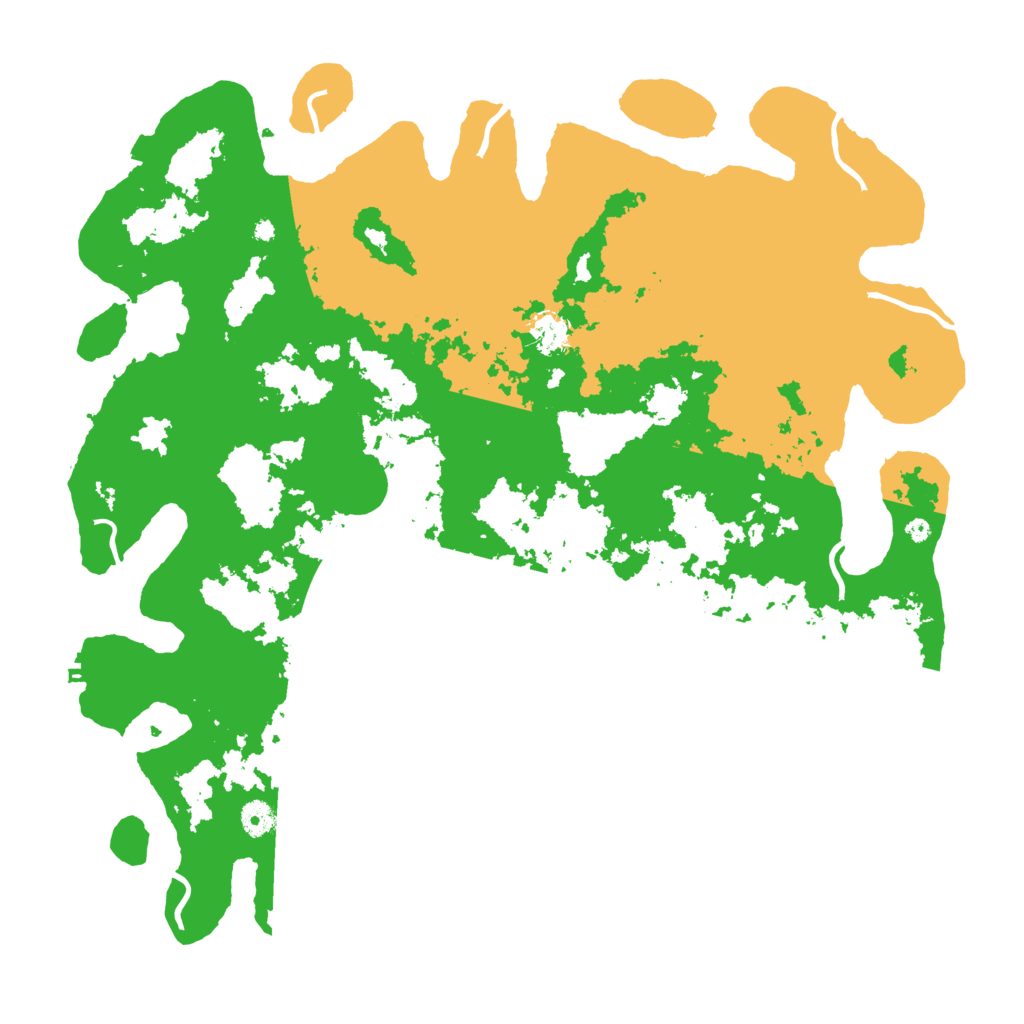 Biome Rust Map: Procedural Map, Size: 4500, Seed: 218723344