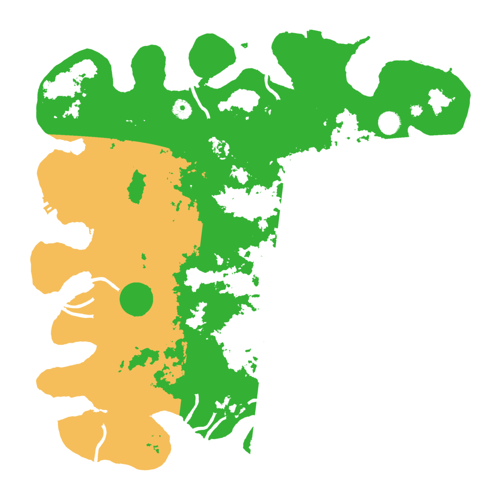 Biome Rust Map: Procedural Map, Size: 3950, Seed: 686440365