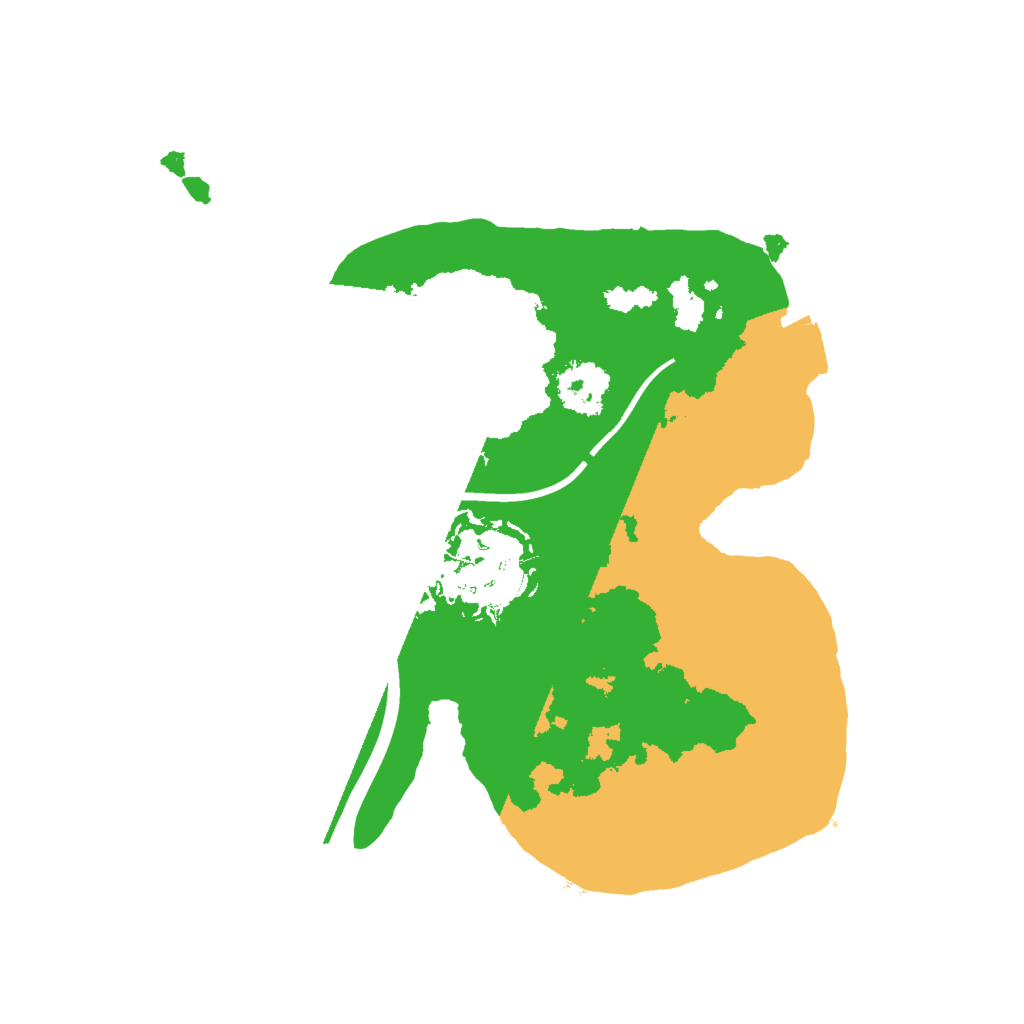 Biome Rust Map: Procedural Map, Size: 2005, Seed: 12345