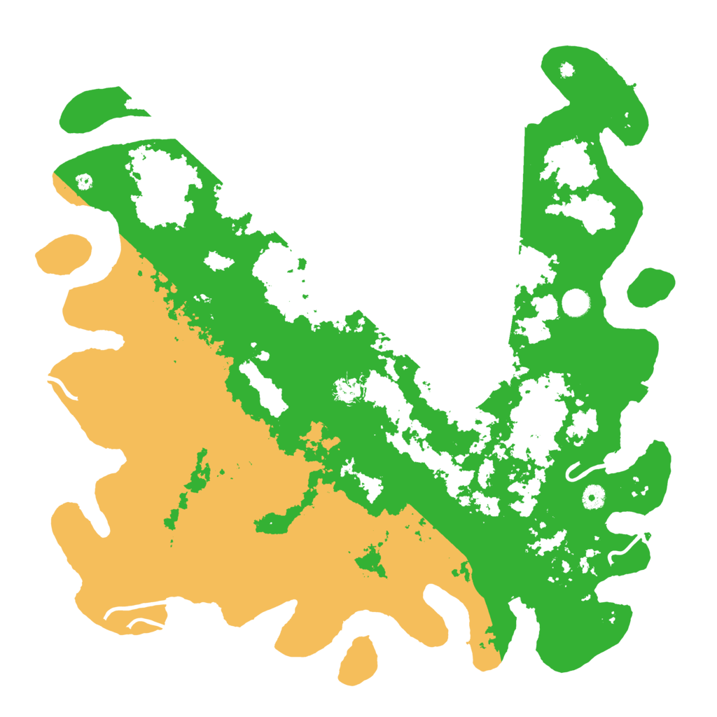 Biome Rust Map: Procedural Map, Size: 4500, Seed: 284417824