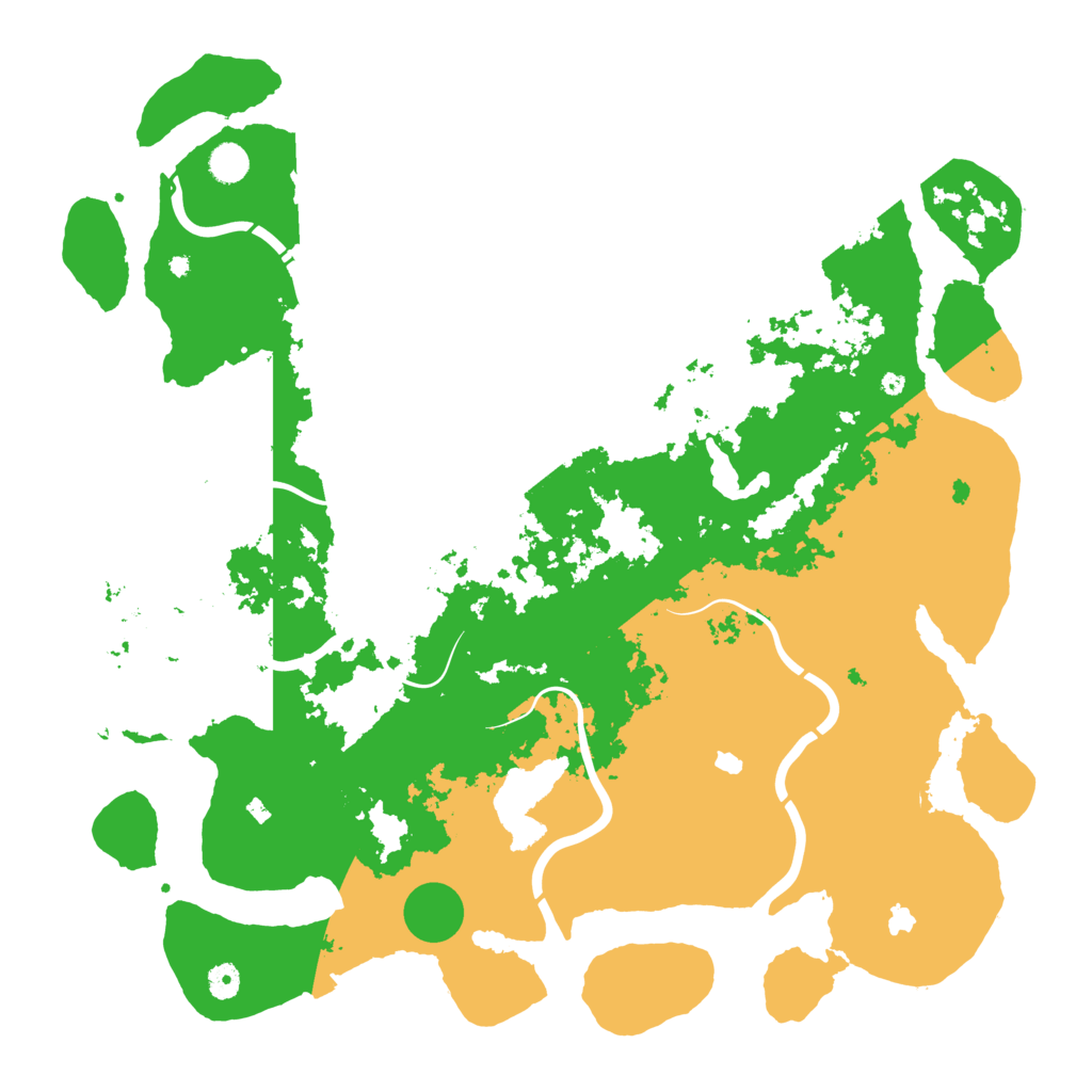 Biome Rust Map: Procedural Map, Size: 4800, Seed: 1603550366