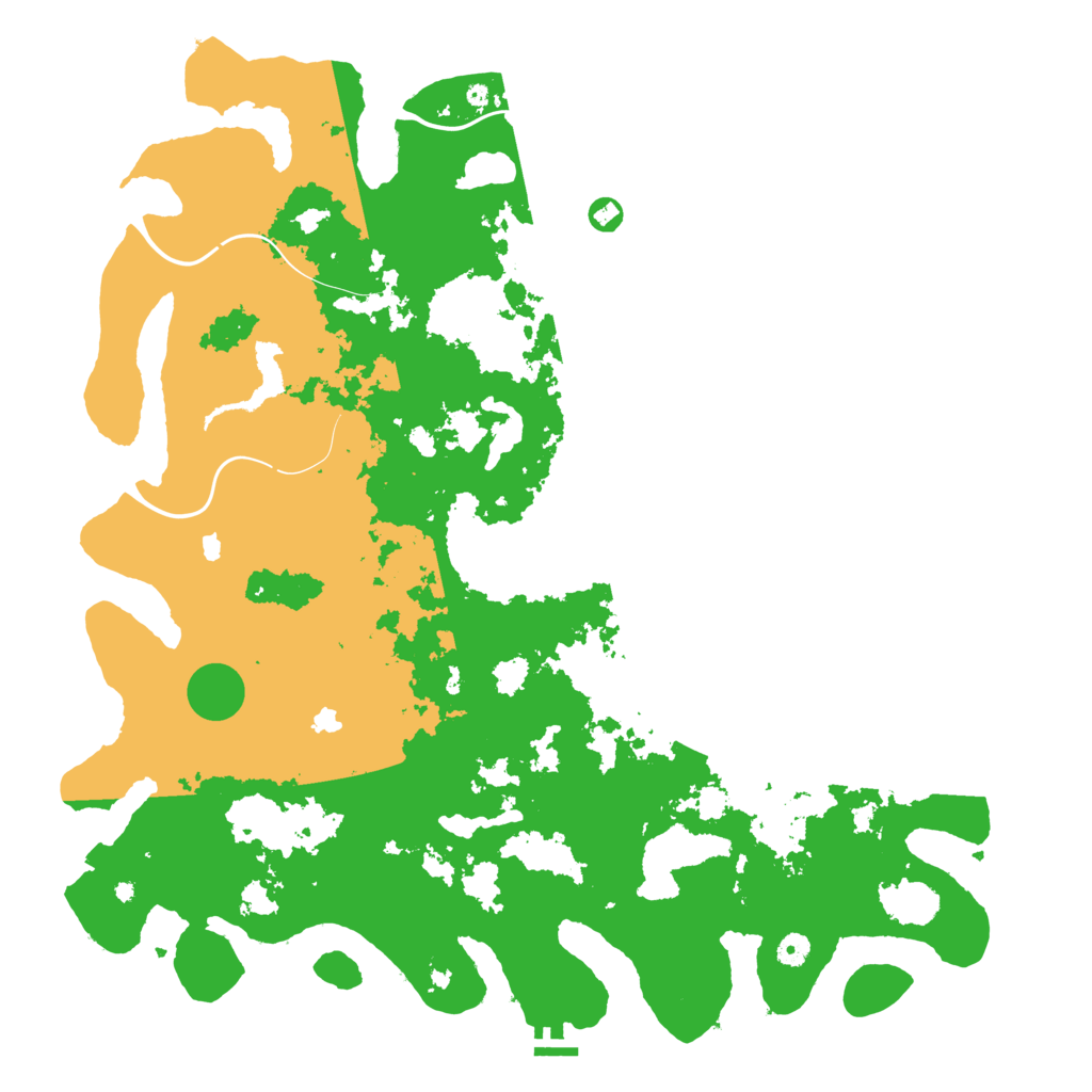 Biome Rust Map: Procedural Map, Size: 5000, Seed: 867927380