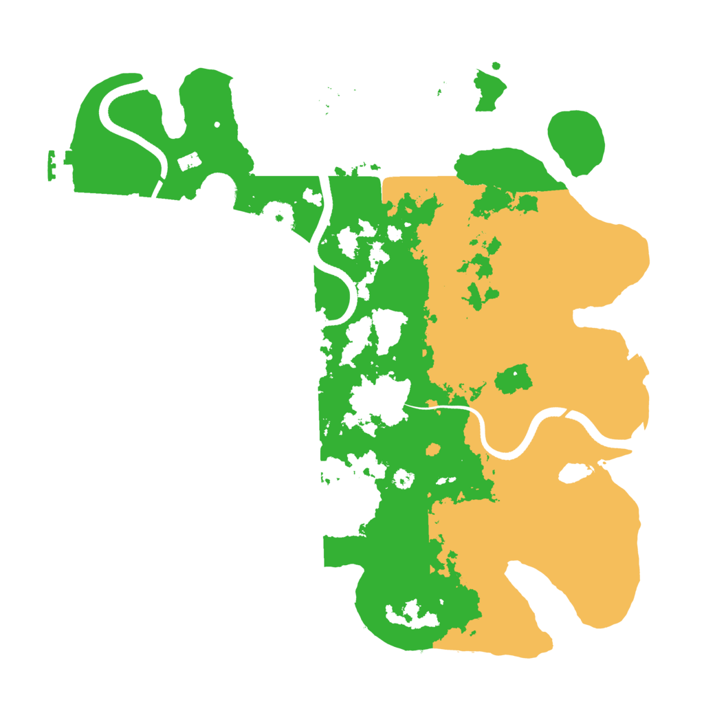 Biome Rust Map: Procedural Map, Size: 3500, Seed: 1344624029